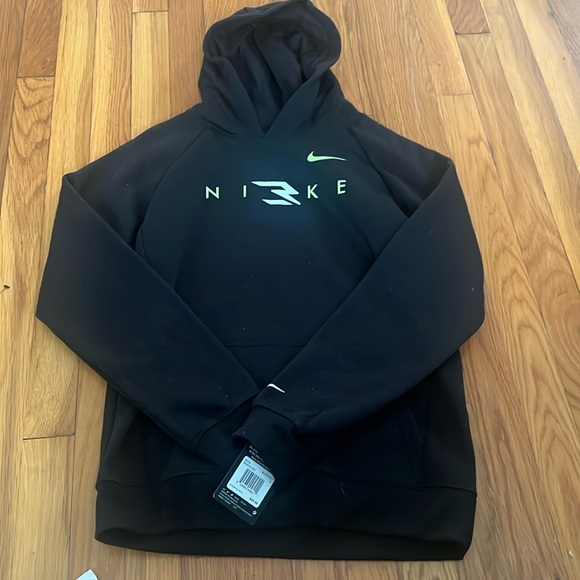 Nike boys black hoodie-NWT - Picture 1 of 4